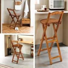 2pcs Adjustable Height Bamboo
