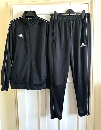 Adidas men black white 2pc - men's, black/white