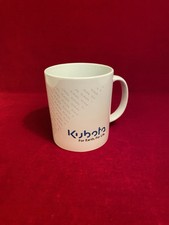 Kubota Tractor Mug - White Ceramic