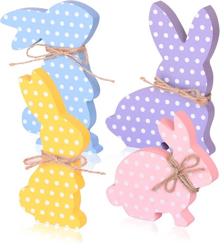 4pcs easter bunny - easter,