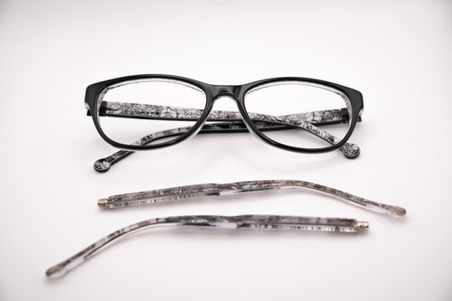 Red dead eyeglasses - red, black
