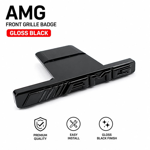 Amg style gloss black front - style,