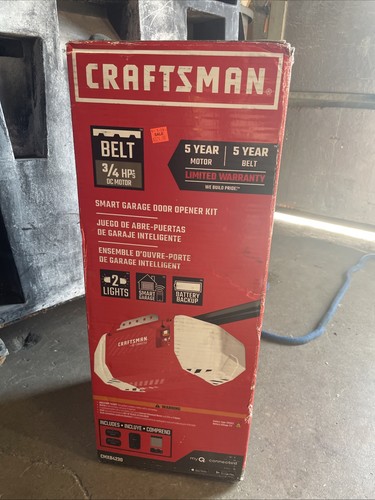 Craftsman 4hp smart garage - craftsman, 3/4hp