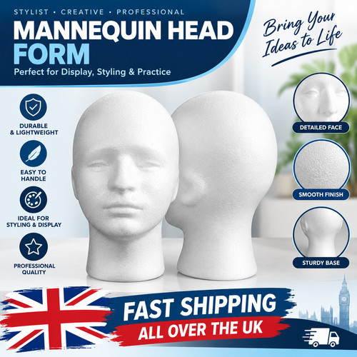 Men foam head - men’s, polystyrene
