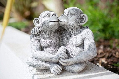 Garden ornaments stone effect - ornaments,