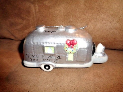 Christmas ornament camper - christmas, rv