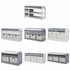 Shoe Rack Bench w/ Seat