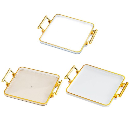 Serving tray with handles - serving,