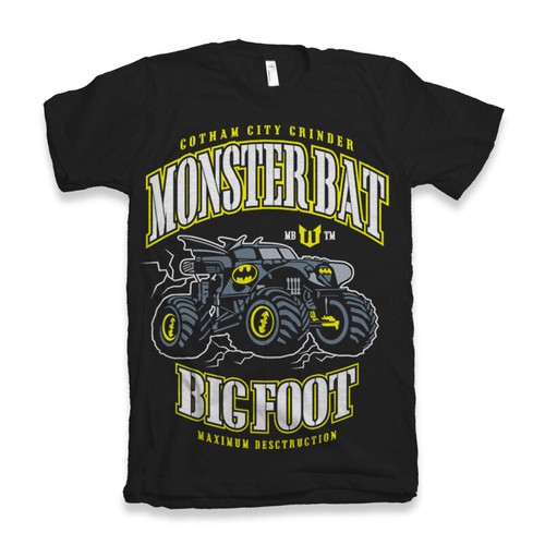 Shirt batman monster - t-shirt,