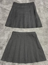 2 X Girls Age 4-5 Grey School