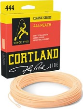 Cortland 444 Classic Peach Floating Fly Fishing Lines - All Weights!