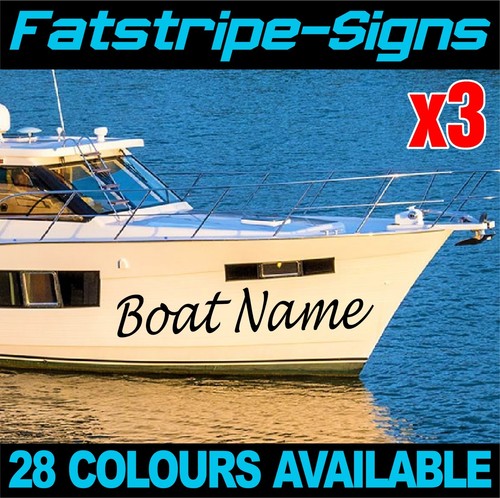 Personalised boat name - personalised,