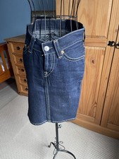 Levi's Women's Mini Skirt Blue Short Denim