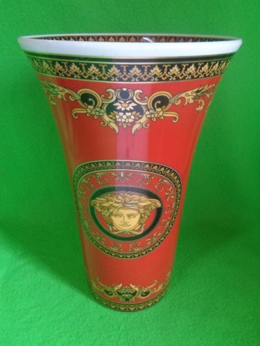 Vase medusa red versace - red, cm