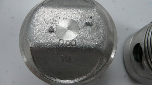 Pair honda cb175 pistons - ,honda,