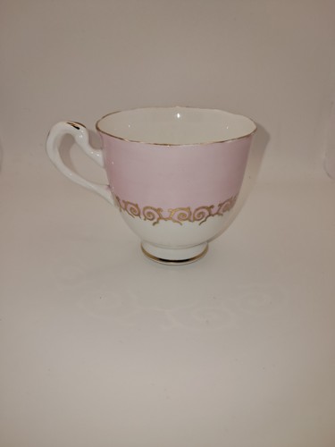 Vintage pink and white english - and,