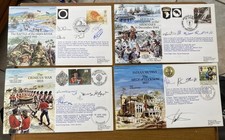 Army Communications Collection of 7 RAF flown cover many Hercules crew signed