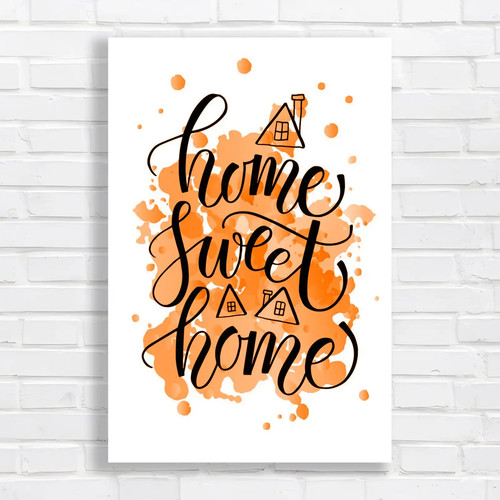 Cozy home sweet orange - sweet,