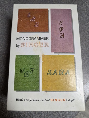 Singer monogrammer 171256 - singer,