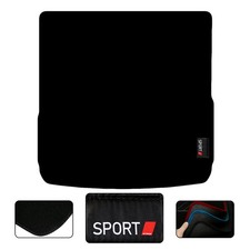 Boot Mat For Audi A4 Estate 2016+ Onwards Tailored Car Boot Mat with logo