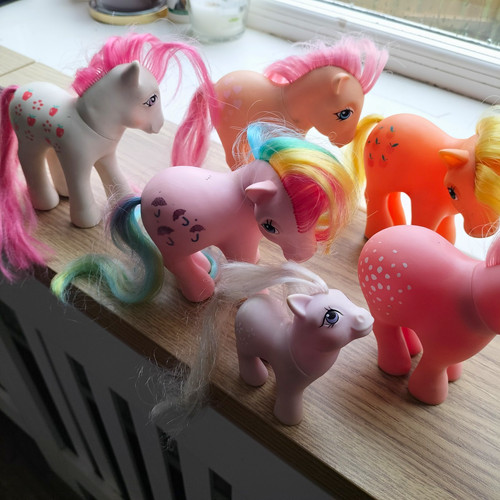 Vintage little pony set - little,