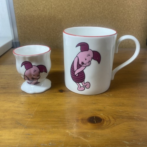 Disney piglet mug - disney, egg