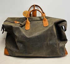 Brics Life Holdall Olive Brown