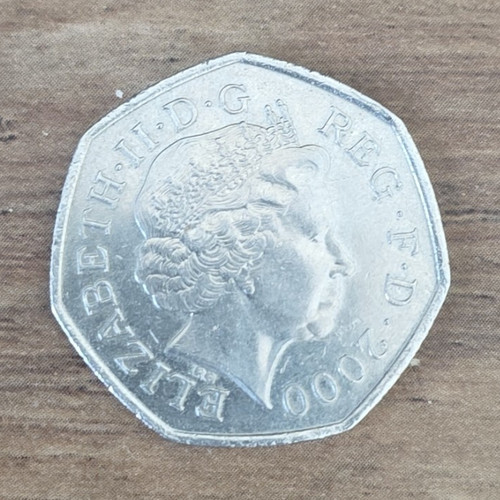 2000 50p coin public - 2000,