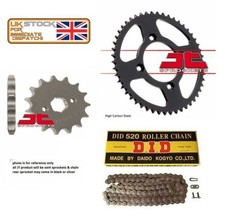 FITS HONDA VT125 SHADOW 1999 - 2007 JT / DID  SPROCKET AND CHAIN KIT