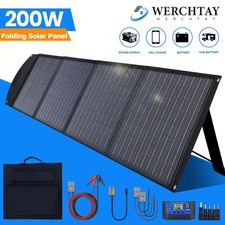 200W 12V Portable Folding