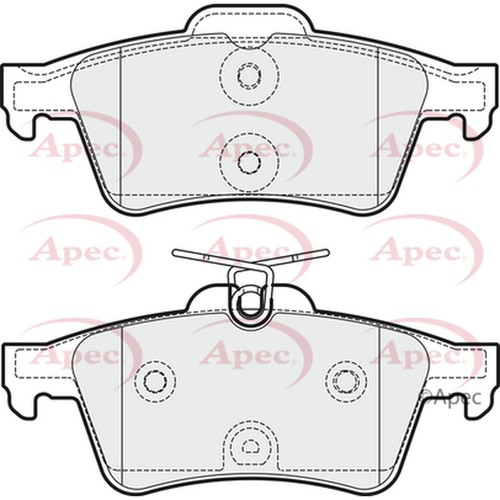 Brake pads set for - pads,
