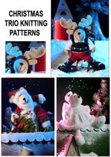Christmas trio knitting patter - christmas,