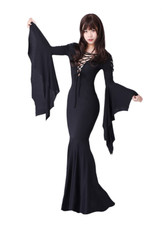 Sexy Body Con Morticia Addams