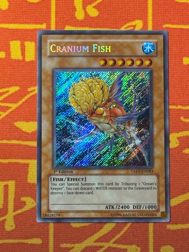 Yugioh cranium fish secret - yugioh,