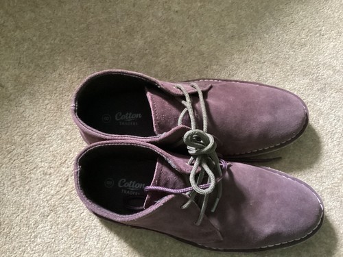 Cotton traders suede desert - cotton,