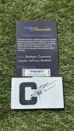 Steve clemence signed - steve,