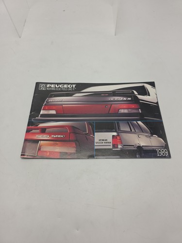 1989 peugeot product - product, line