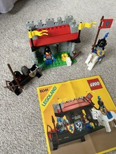 Vintage Lego Castle Armor Shop 6041 With Instructions