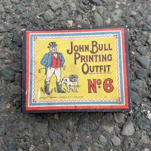 Vintage john bull - john, printing