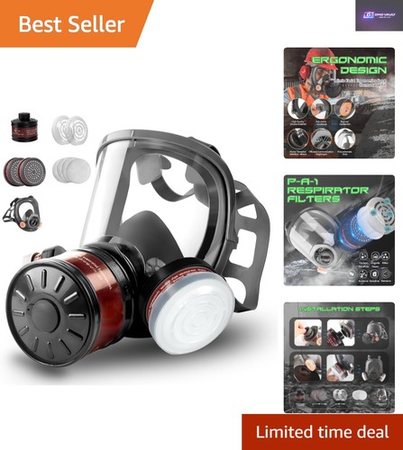Reusable full face respirator - full,