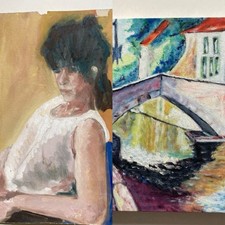 Reserved - Vintage Oil