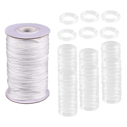 50m roman blind cord white - roman,