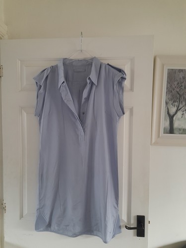 Prada 2009 baby blue silk - prada,