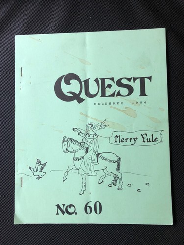 Quest magazine vintage - -,