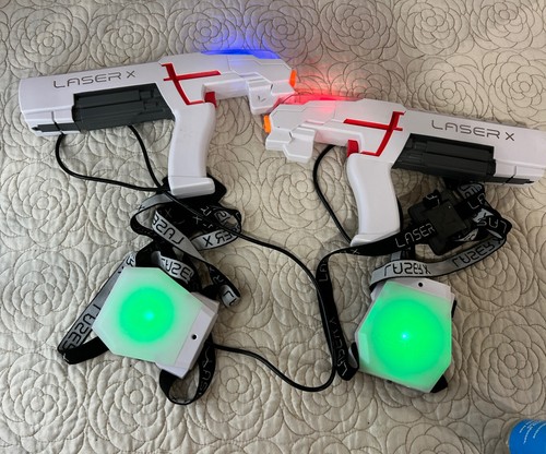 Laser two players - x,