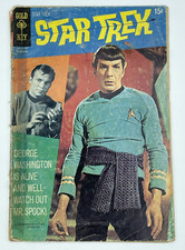 STAR TREK #9 Gold Key Comics The Legacy of Lazarus Last Photo Cover Spock 1971