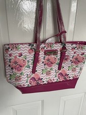 NEW * FLOOZIE BY FROST FRENCH  SHOPPER SHOULDER BAG ROSE PINK