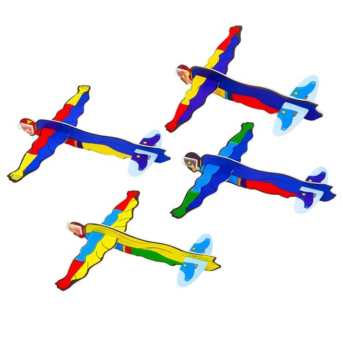 Super hero flying gliders - super, kids