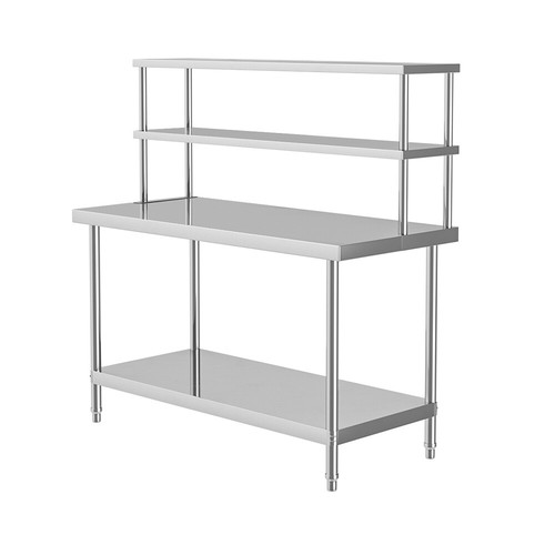 Stainless steel prep table - steel,