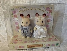 Sylvanian Families Happy Wedding Set: Blue & White- Epoch Japan